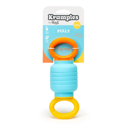 sensorisch speelgoed pully, vintage blue - QUUT