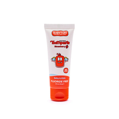 tandpasta strawberry - BABYTON