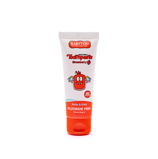 tandpasta strawberry - BABYTON