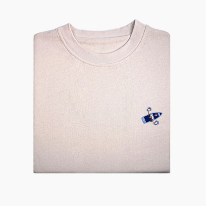 sweater women, 'take me to the sea' boat, beige - RIDGES & STEAM