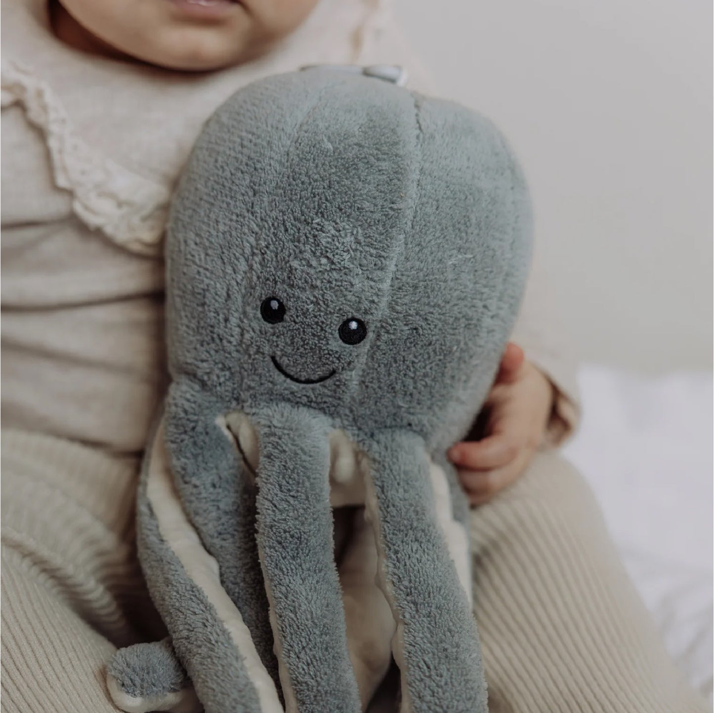 knuffel + geluid olly, blue - FLOW AMSTERDAM