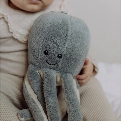 knuffel + geluid olly, blue - FLOW AMSTERDAM