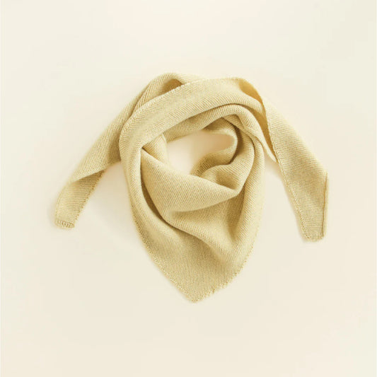 sjaal josephina, light yellow - HVID