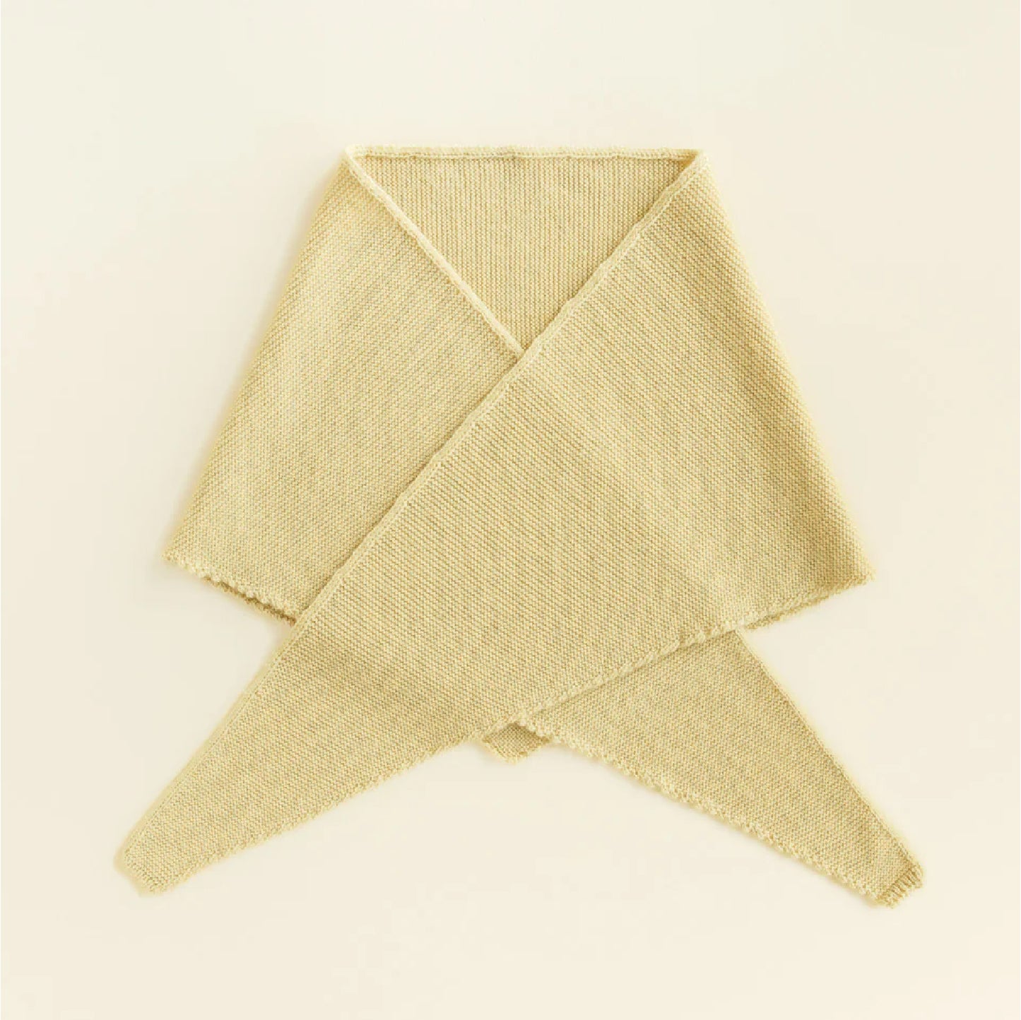 sjaal josephina, light yellow - HVID