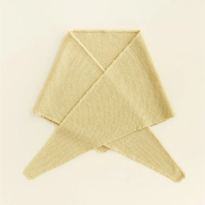 sjaal josephina, light yellow - HVID