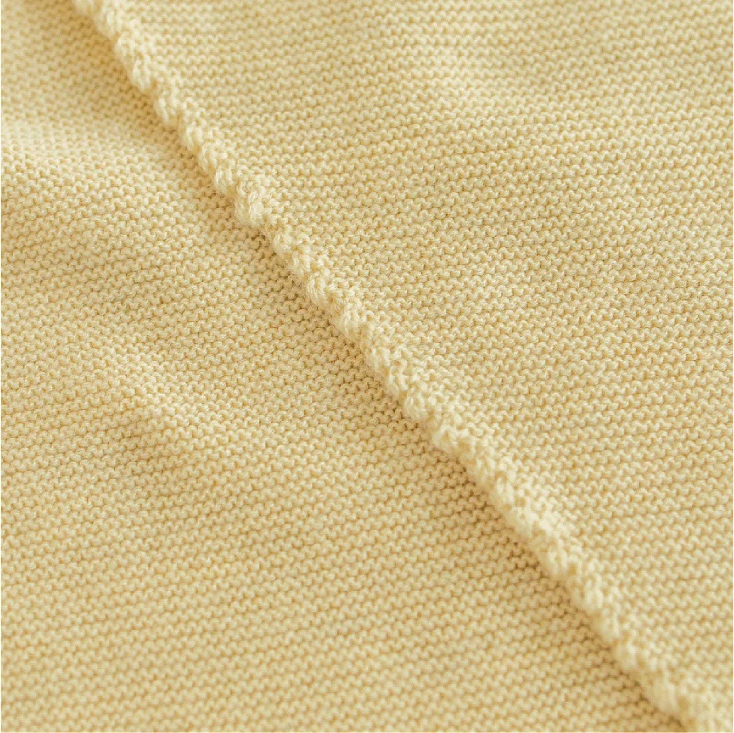 sjaal josephina, light yellow - HVID