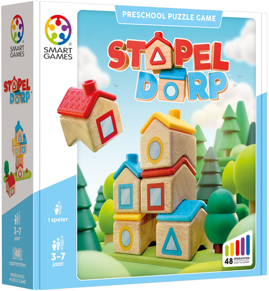 spelletje stapeldorp - SMART GAMES