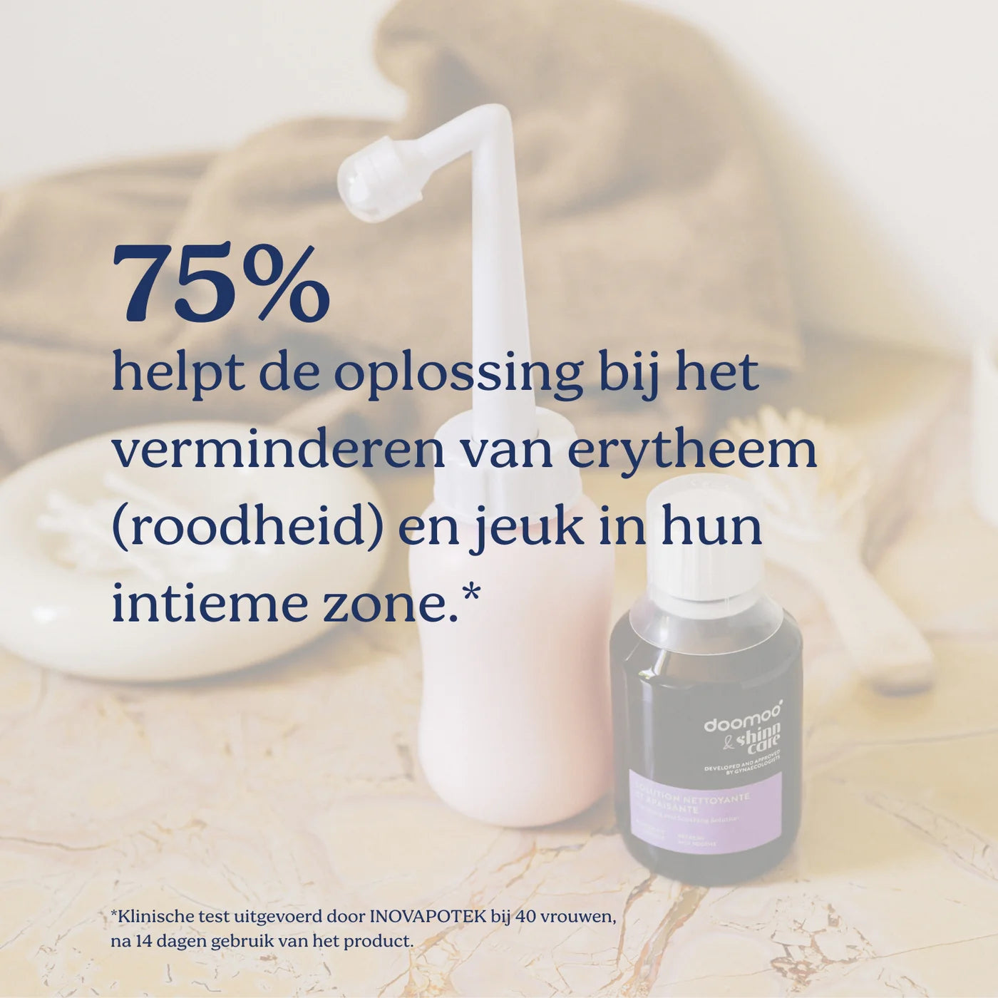 reinigende & verzachtende oplossing - DOOMOOxSHINN
