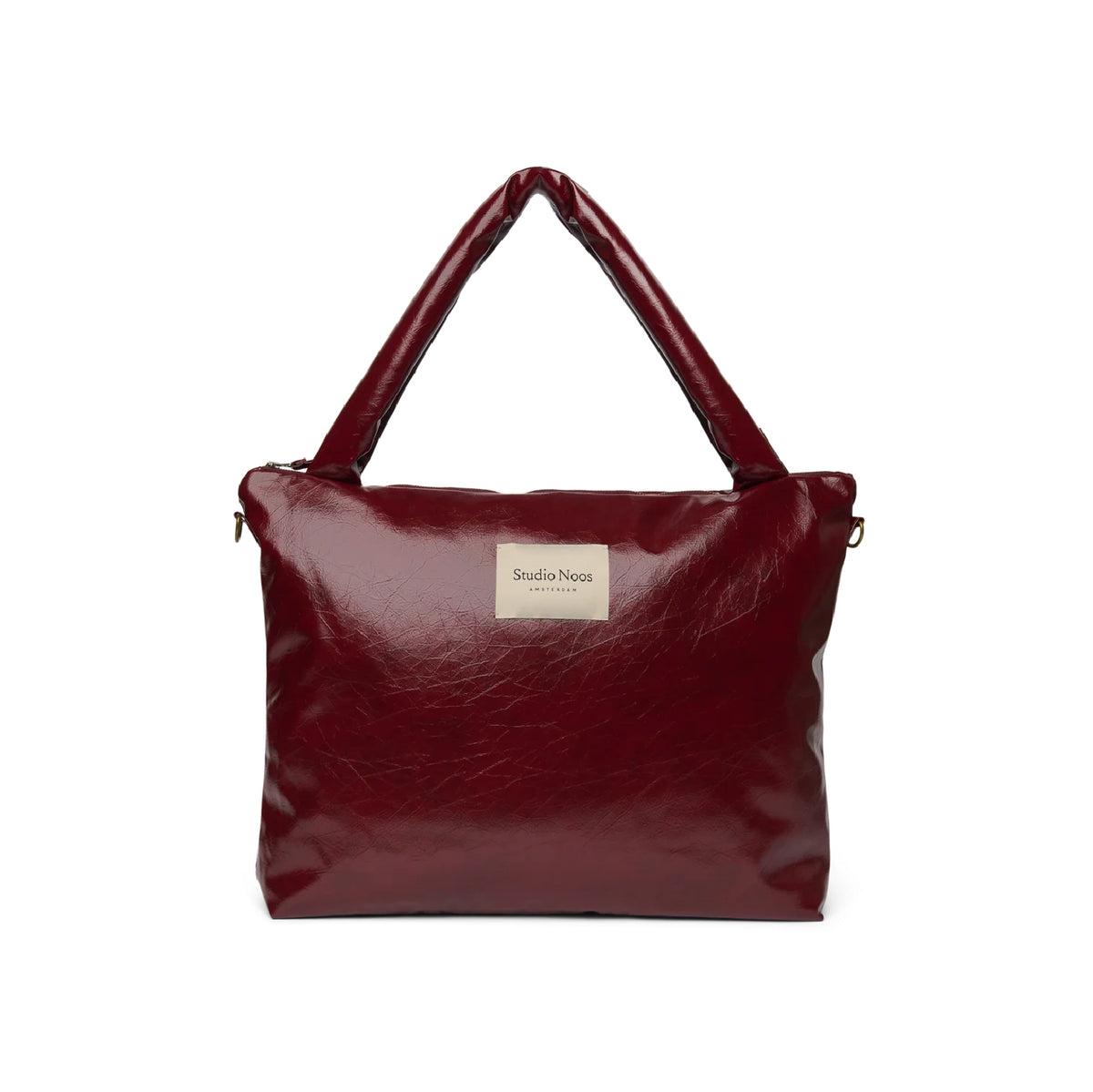 luiertas vegan leather, burgundy - STUDIO NOOS