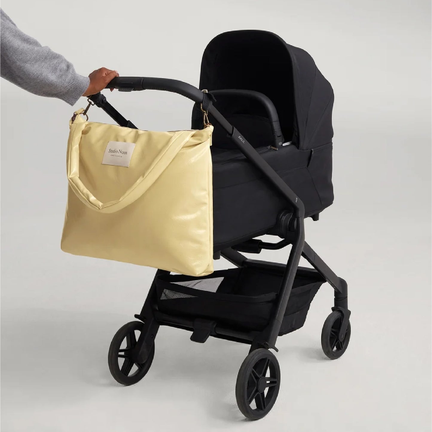 luiertas vegan leather, butter - STUDIO NOOS