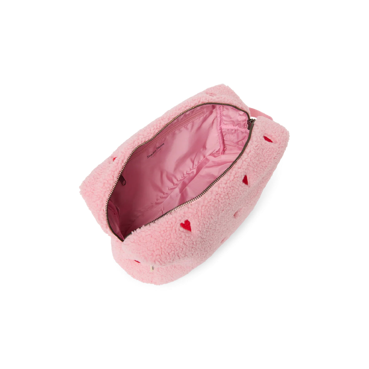 toilettas teddy hearts, light pink - STUDIO NOOS