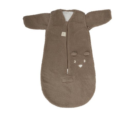 slaapzak teddy 70 cm bear, chocolate, 1.5 TOG - PERICLES
