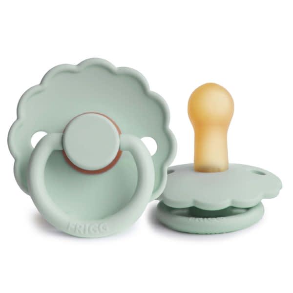 fopspeen daisy latex, seafoam, 6-36 mnd. - FRIGG