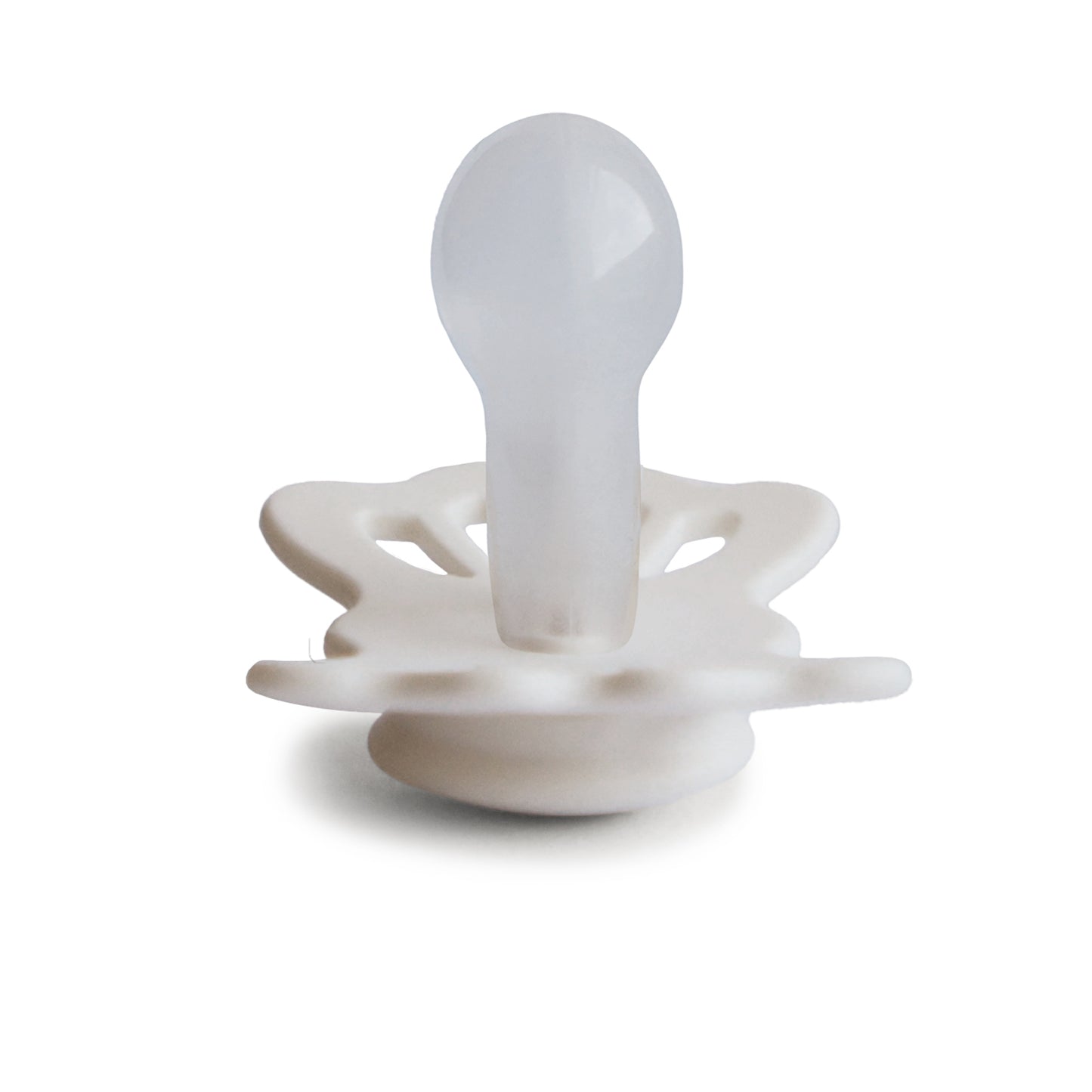 fopspeen lucky silicone, cream, 6-36 mnd. – FRIGG