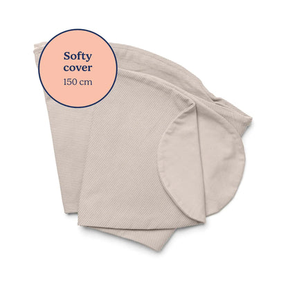 hoes voedingskussen softy, corduroy sand - DOOMOO