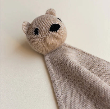 knuffeldoekje teddy tokki, sand – HVID