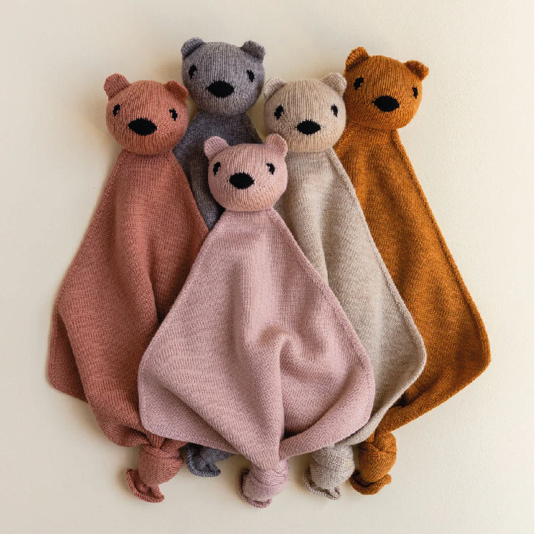 knuffeldoekje teddy tokki, sand – HVID
