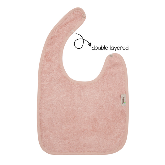 slabbetje dubbellaags, misty rose - TIMBOO