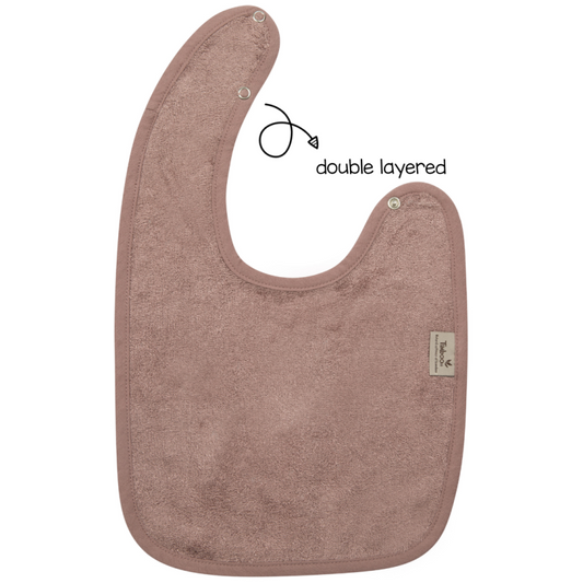 slabbetje dubbellaags, mellow mauve - TIMBOO