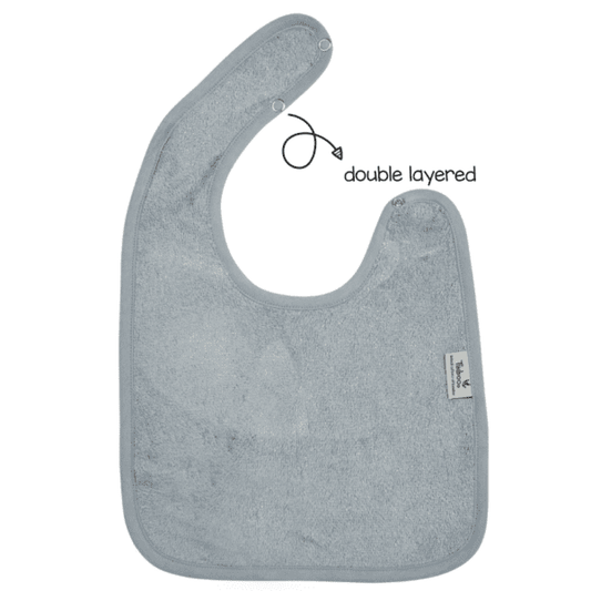 slabbetje dubbellaags, moon blue - TIMBOO