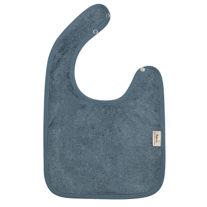 slabbetje dubbellaags waterproof, marin - TIMBOO