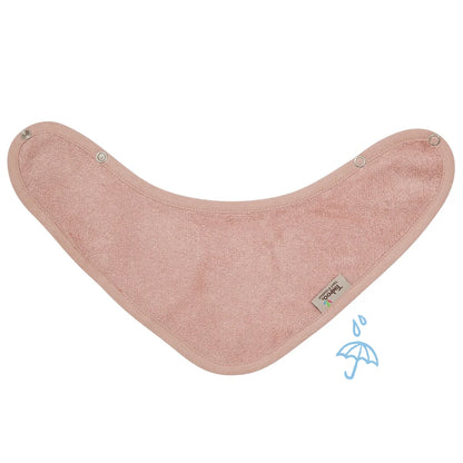 kwijlslabbetje waterproof, misty rose - TIMBOO