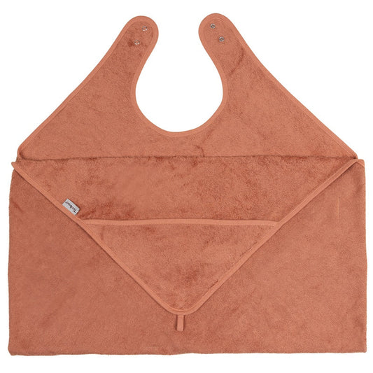 knuffelhandddoek, sunrise orange - TIMBOO