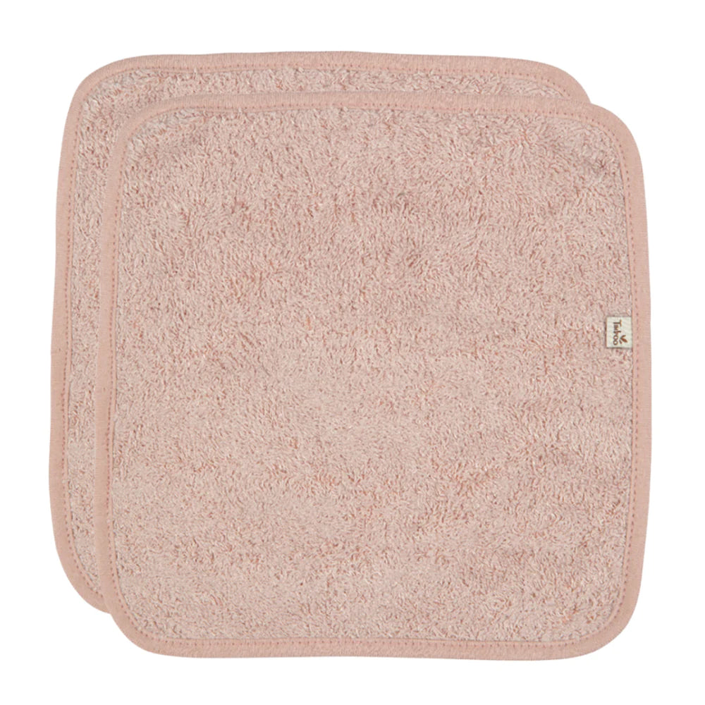 herbruikbare doekjes 6-pack, misty rose - TIMBOO