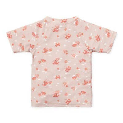 UV zwem t-shirt, crab & lobster - LITTLE DUTCH