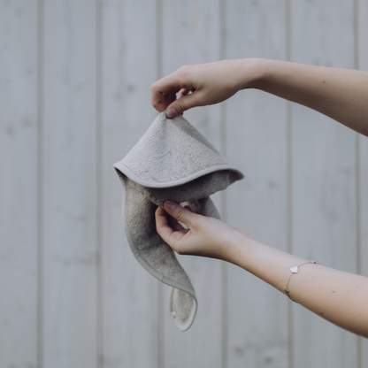 kwijlslabbetje dubbellaags, mellow mauve - TIMBOO