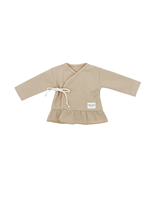shirt celosia plumosa, caramel - TINY TOTS