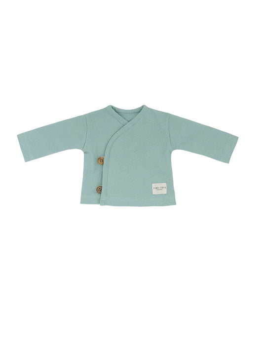 shirt celosia, mint green - TINY TOTS