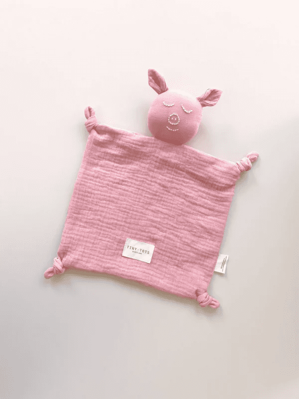 doudou piglet, cute pink - TINY TOTS