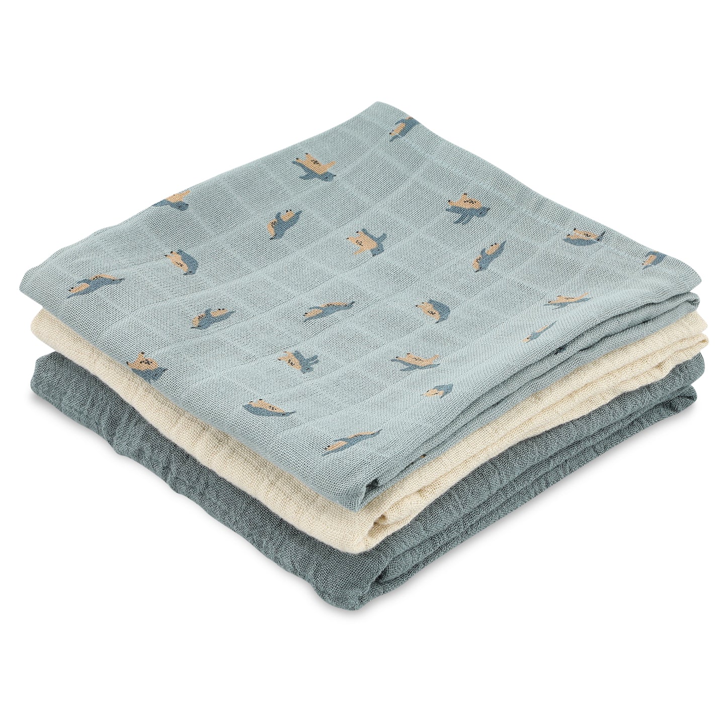 verzorgingsdoek, 3-pack, peppy penguins – TRIXIE