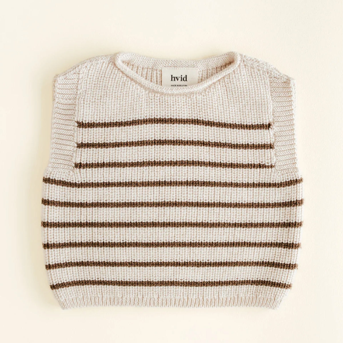 vest harvey, cream/mocha - HVID