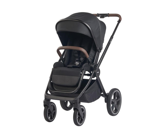 kinderwagen Crios 4.0 + regenhoes, black - PERICLES