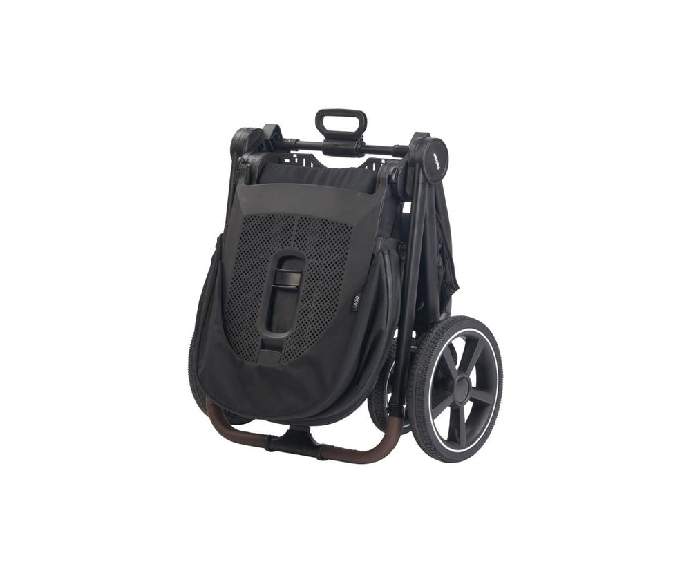 kinderwagen Crios 4.0 + regenhoes, black - PERICLES