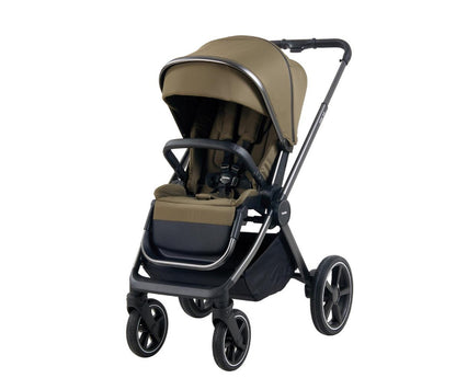 kinderwagen Crios 4.0 + regenhoes, olive - PERICLES