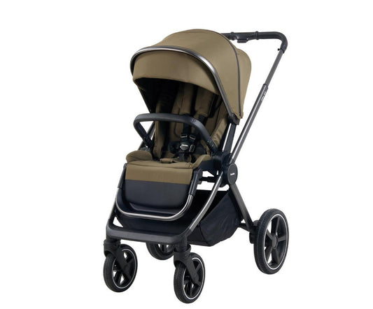 kinderwagen Crios 4.0 + regenhoes, olive - PERICLES