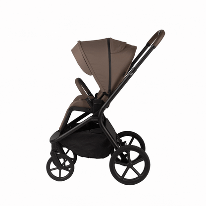 kinderwagen noa + regenhoes, chocolate - PERICLES
