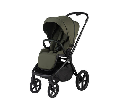 kinderwagen noa + regenhoes, olive - PERICLES