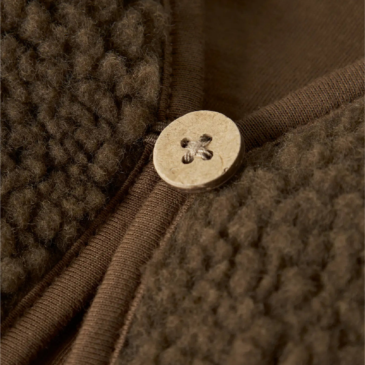 vest sherpa, teak - LIL'ATELIER
