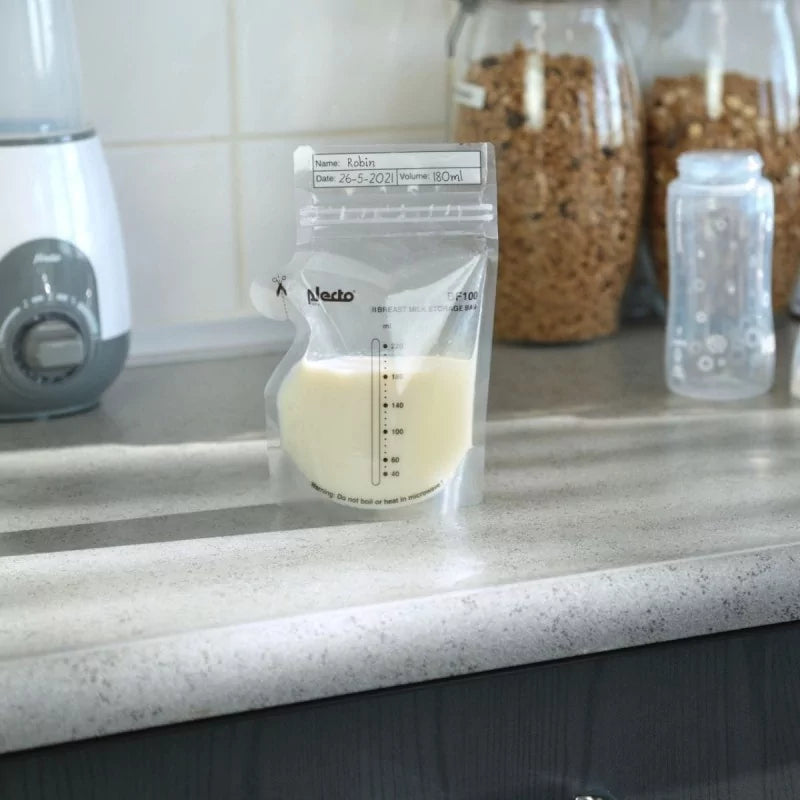 bewaarzakjes moedermelk,  220 ml x 100 - ALECTO