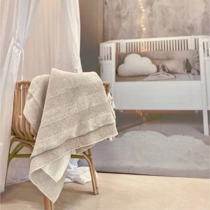 wiegdeken aspen, camel - POETREE KIDS