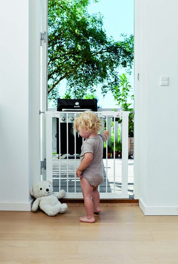 deurhek asta, 2 verlengstukken, wit - BABYDAN