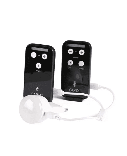 babyfoon dect, zwart - CAPIDI