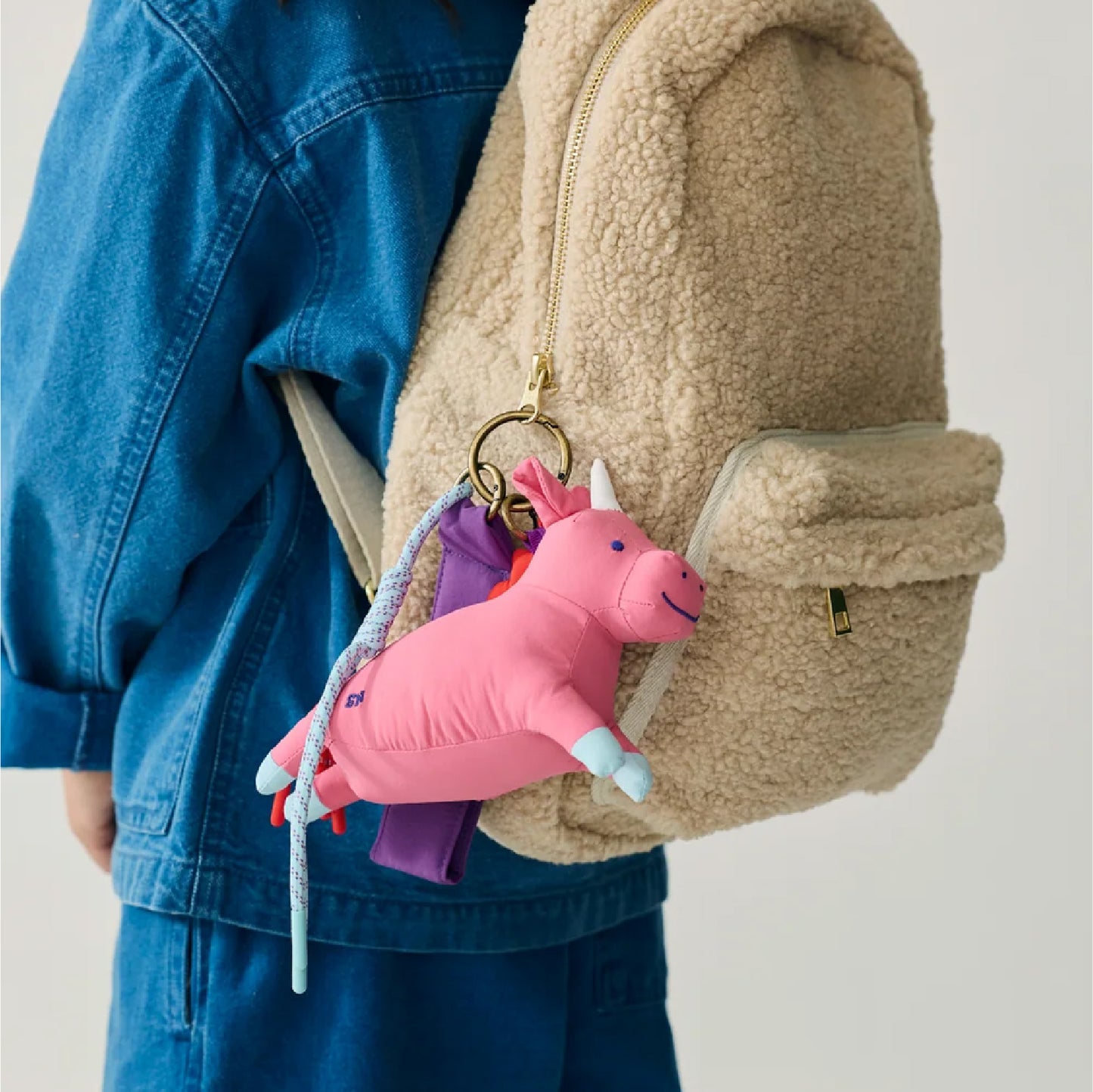 bag charm, unicorn - STUDIO NOOS