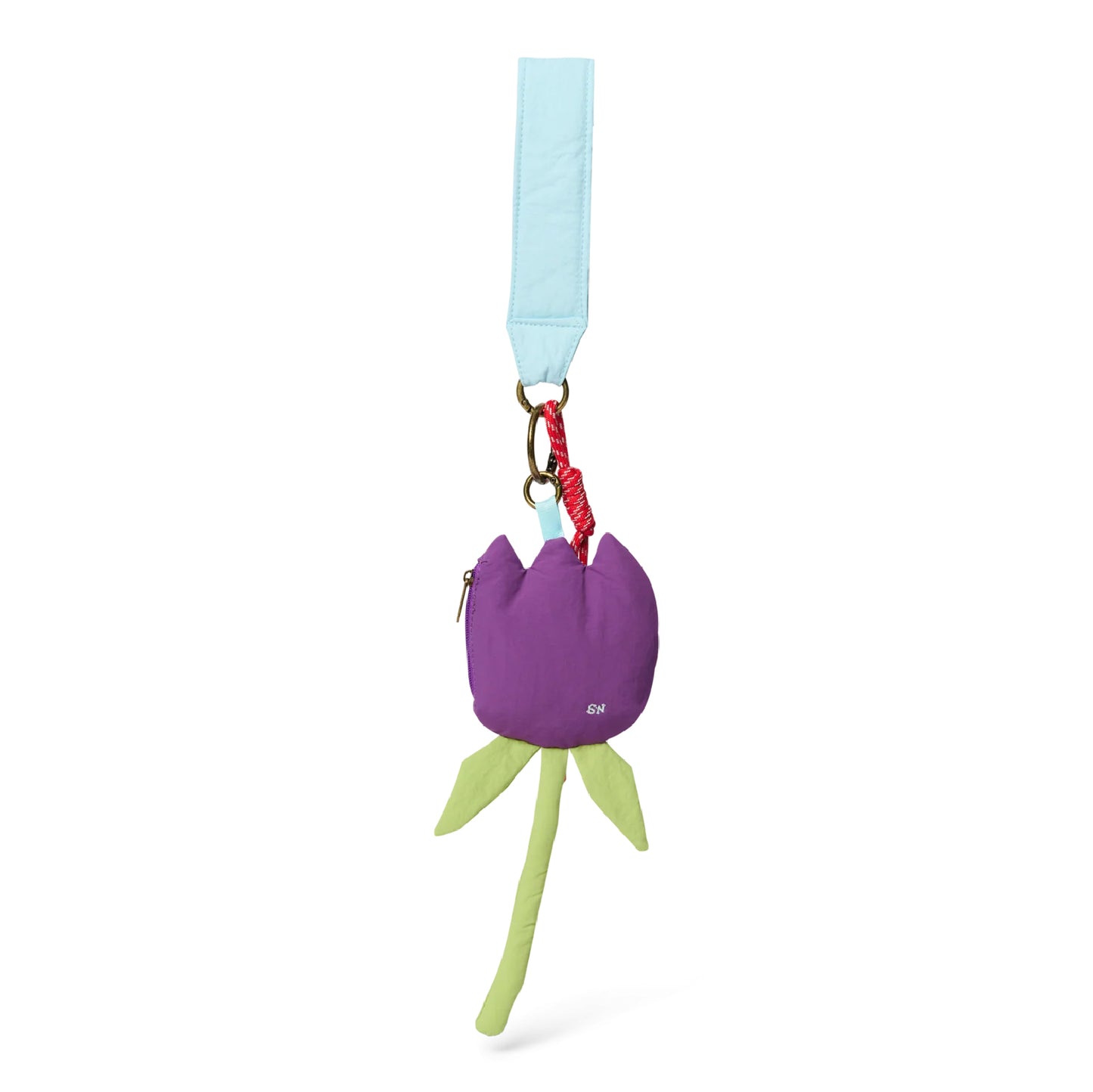bag charm, tulip - STUDIO NOOS