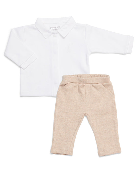 shirt + broek camel - POETREE KIDS