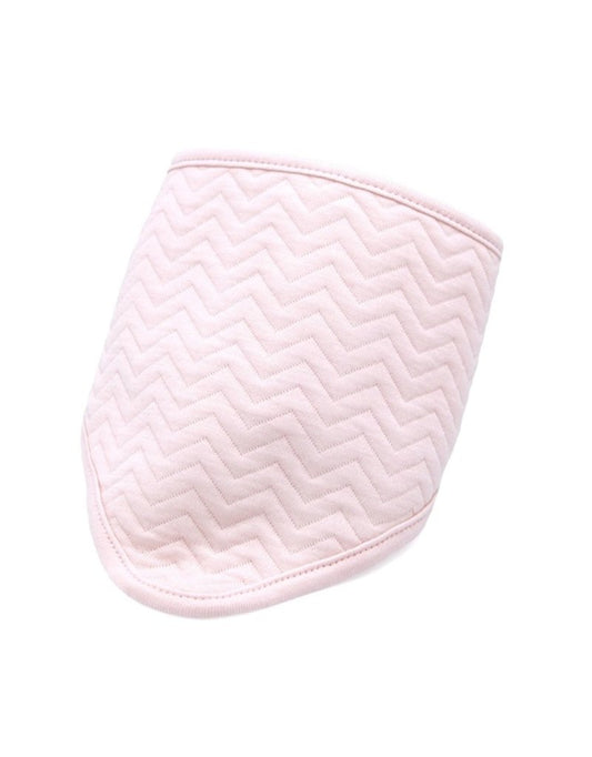 kwijlslabbetje, chevron light pink - POETREE KIDS
